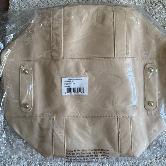 Stoney Clover Lane | Classic Duffel Bag in Sand - Picture 6 of 7